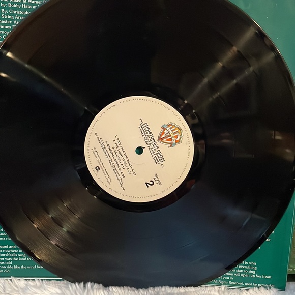 Christopher Cross (Record Album) self-titled debut Vinyl Record 1979 original - Picture 5 of 6